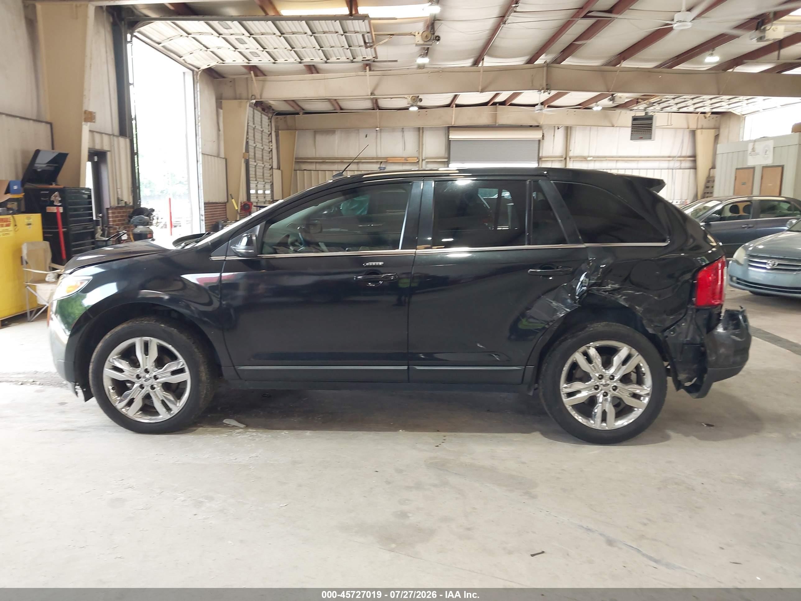 2014 Ford Edge Limited Black vin: 2FMDK3KC9EBA08944