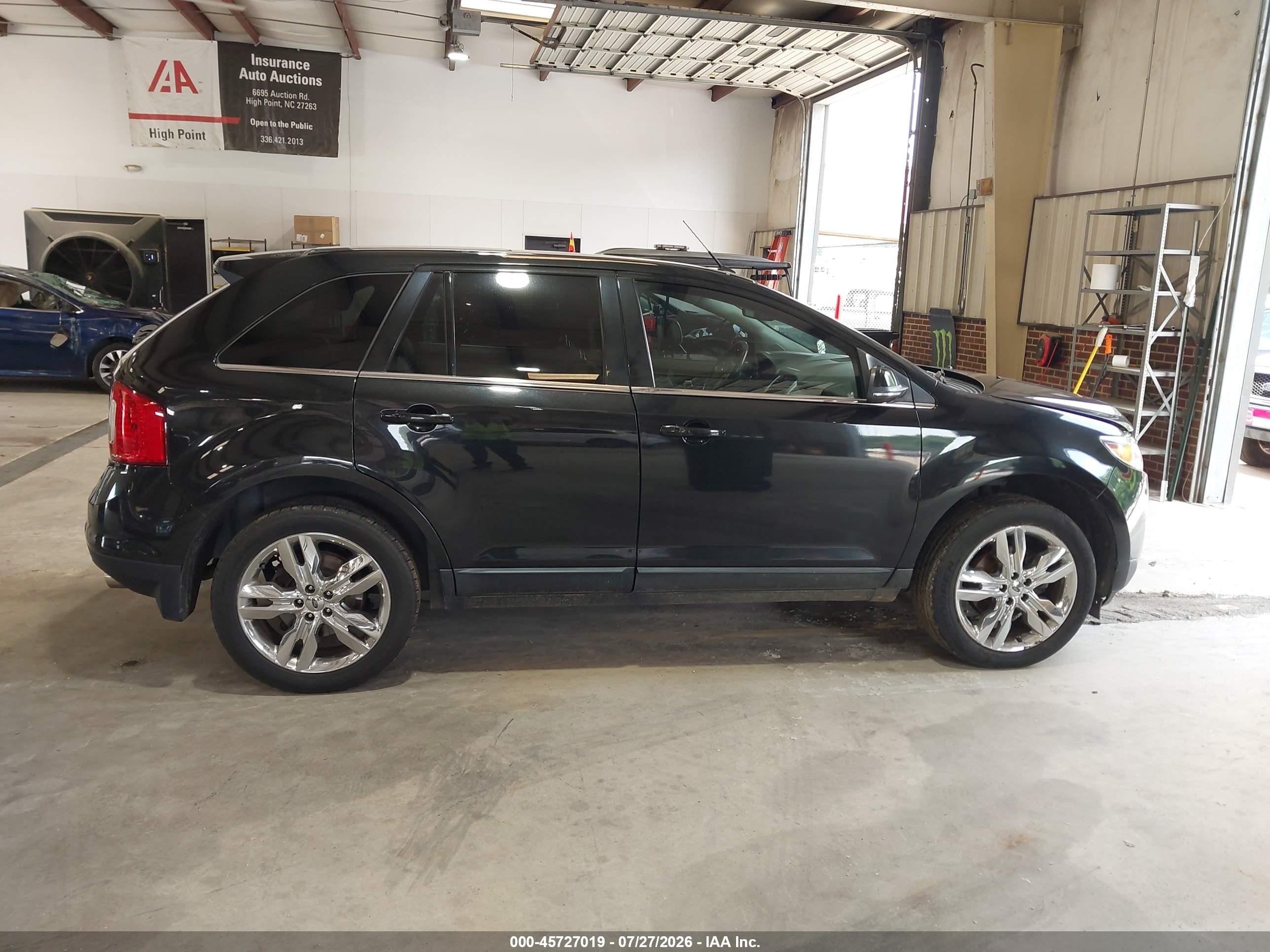 2014 Ford Edge Limited Black vin: 2FMDK3KC9EBA08944
