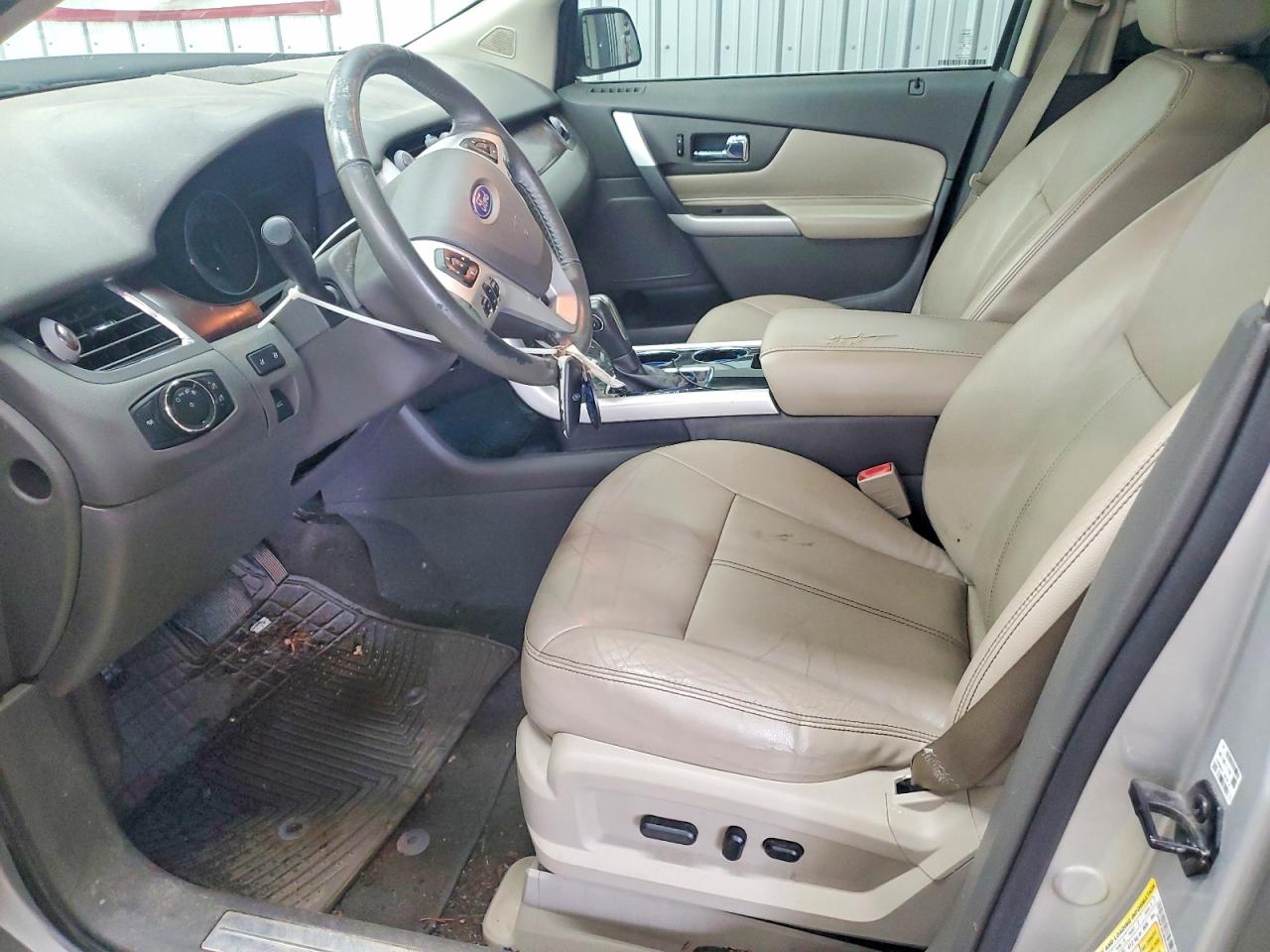2014 Ford Edge Limited Silver vin: 2FMDK3KC9EBA64995