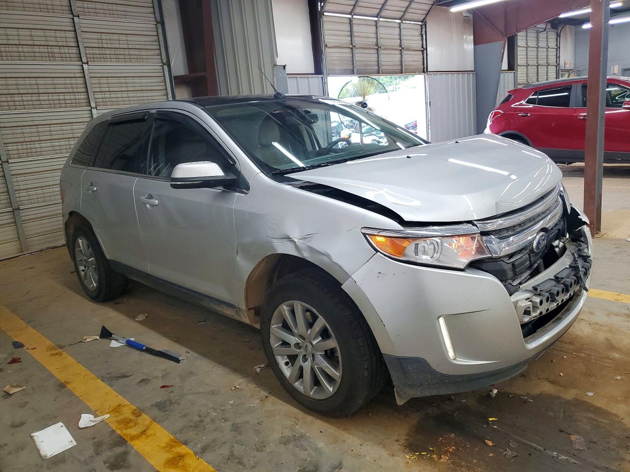 2014 Ford Edge Limited Silver vin: 2FMDK3KC9EBA64995