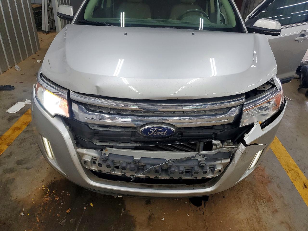 2014 Ford Edge Limited Silver vin: 2FMDK3KC9EBA64995