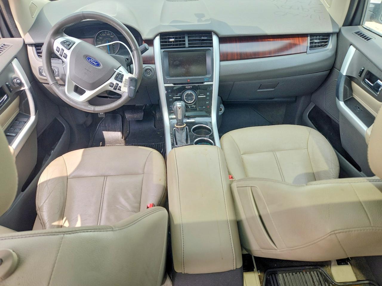 2014 Ford Edge Limited White vin: 2FMDK3KC9EBA94417