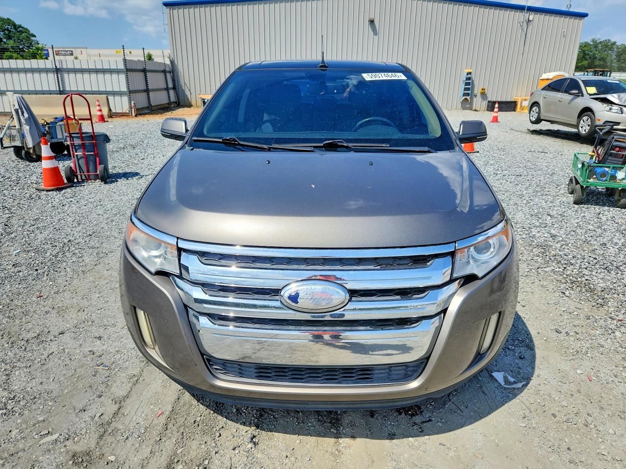 2014 Ford Edge Limited Brown vin: 2FMDK3KC9EBB51912