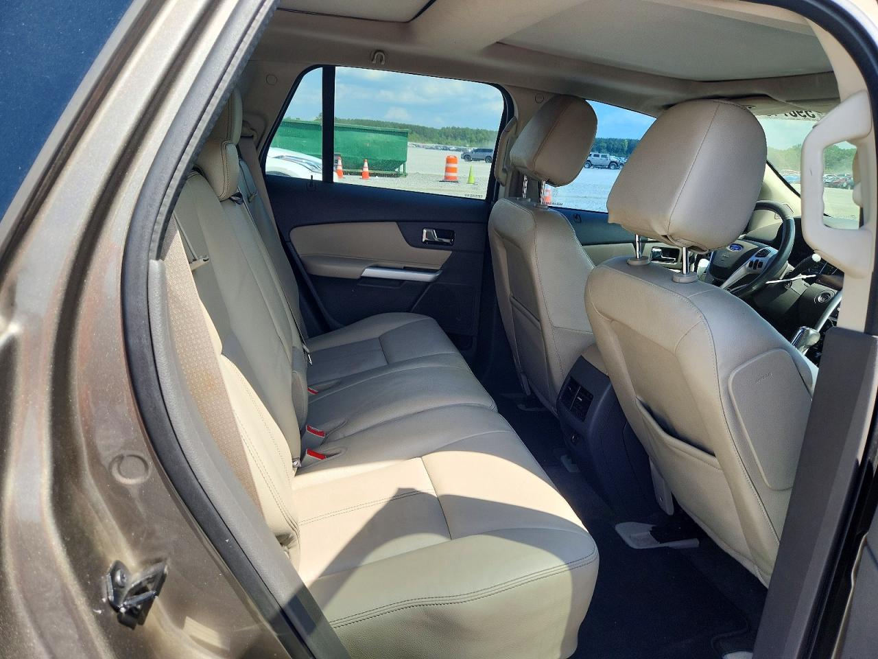 2014 Ford Edge Limited Brown vin: 2FMDK3KC9EBB51912