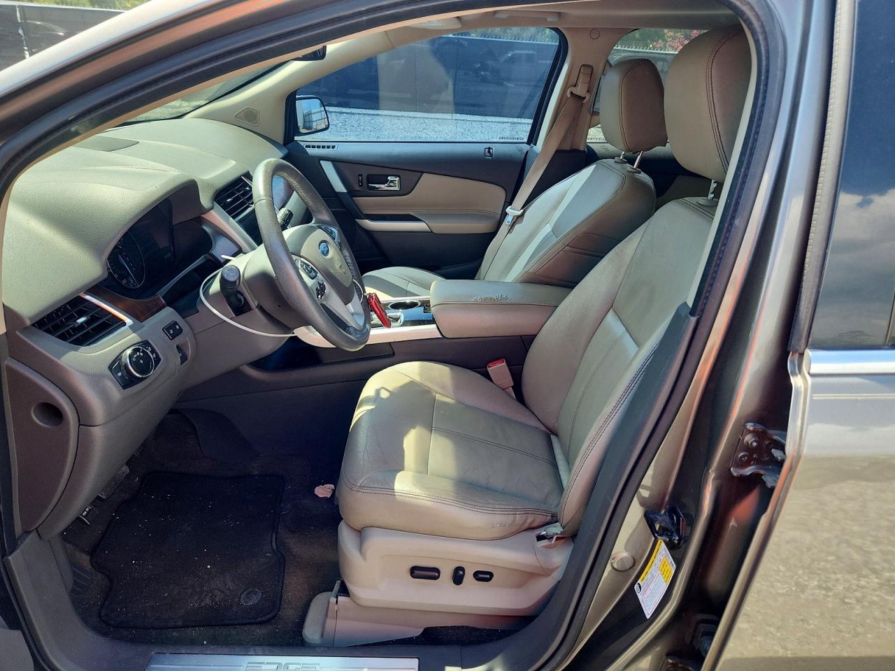 2014 Ford Edge Limited Brown vin: 2FMDK3KC9EBB51912