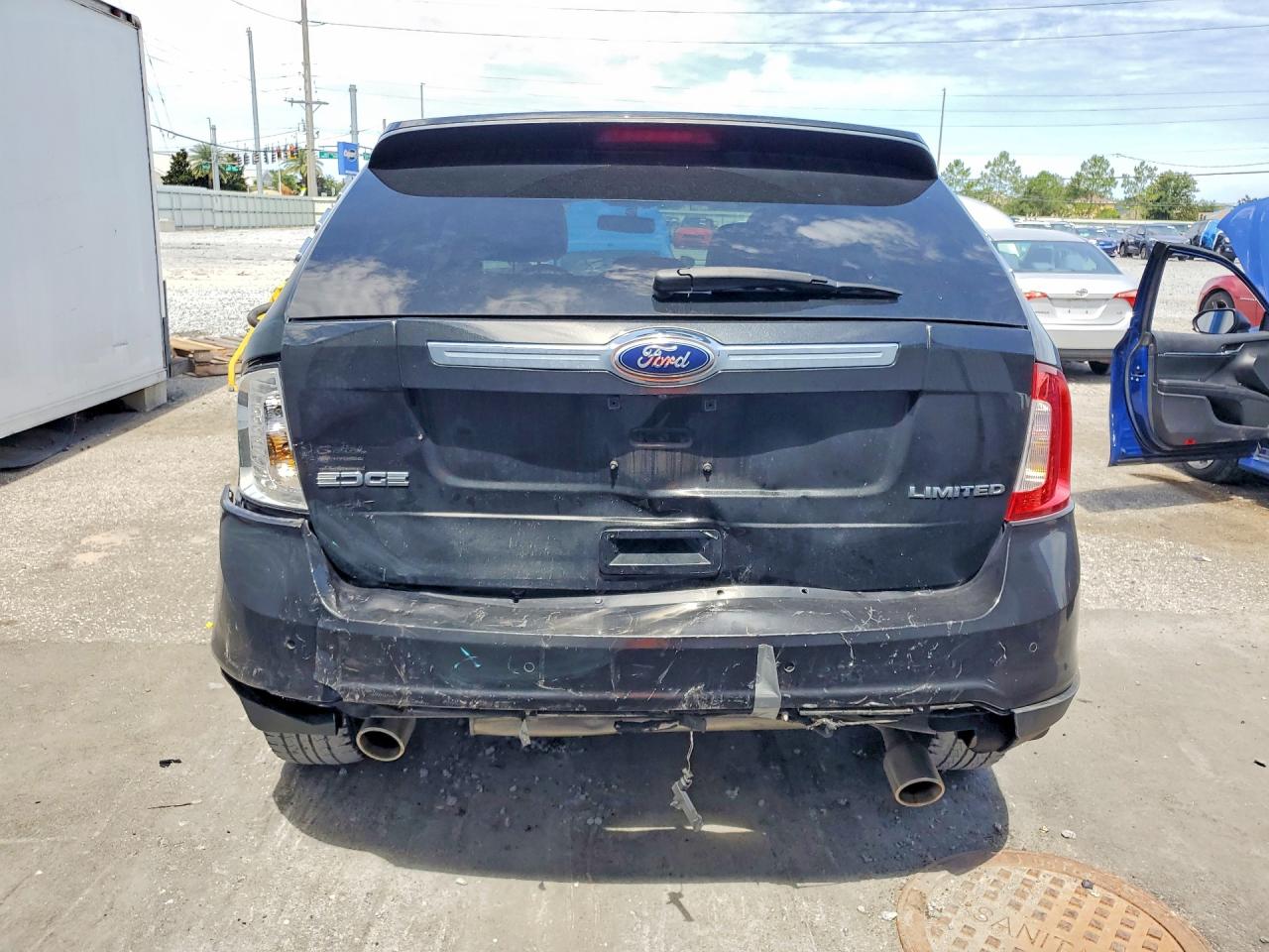 2014 Ford Edge Limited Black vin: 2FMDK3KC9EBB52736