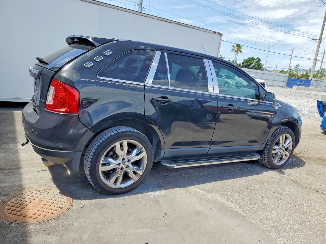 2014 Ford Edge Limited Black vin: 2FMDK3KC9EBB52736
