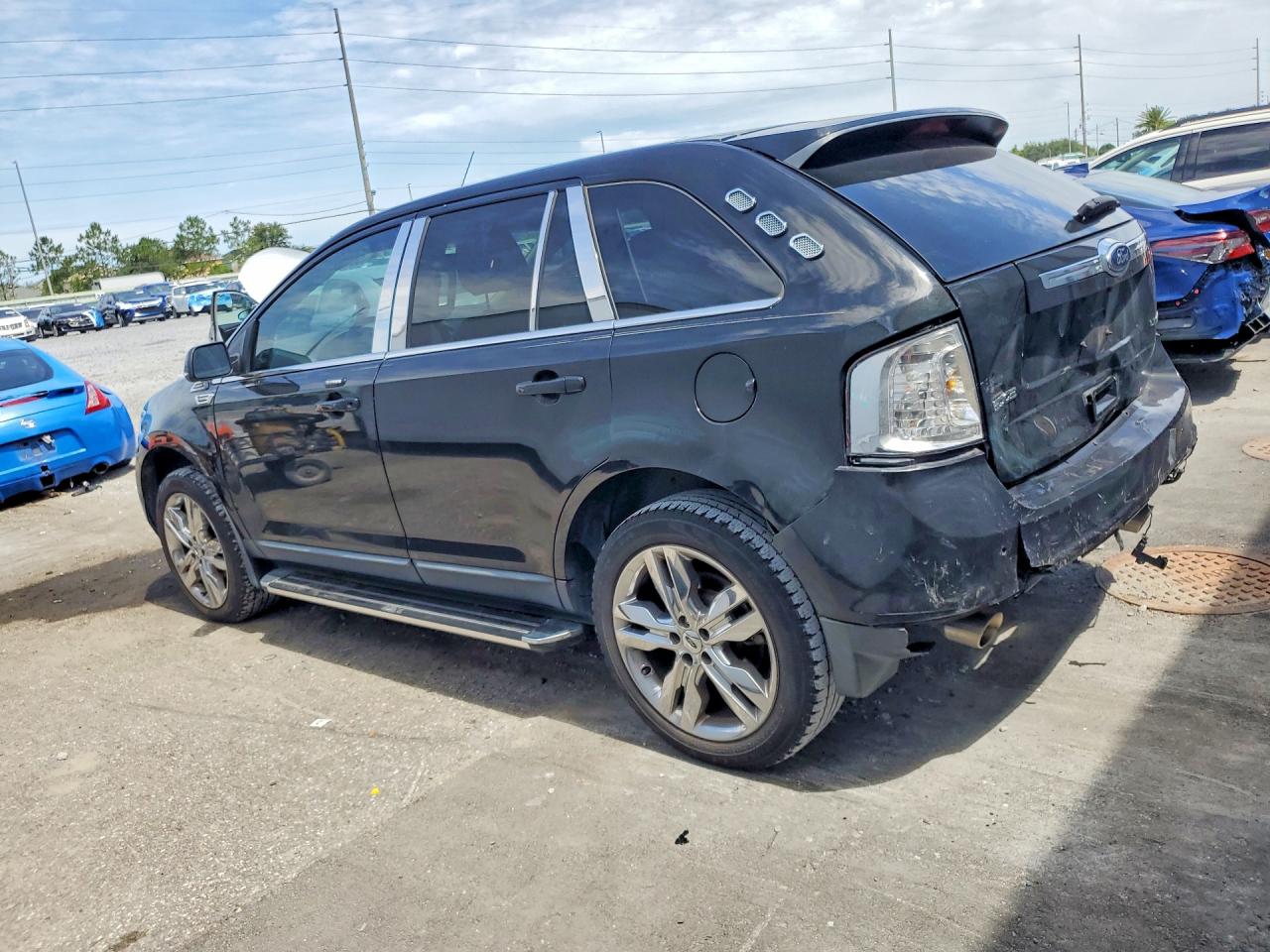2014 Ford Edge Limited Black vin: 2FMDK3KC9EBB52736