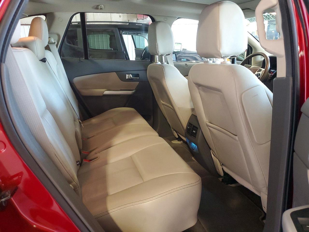 2014 Ford Edge Limited Red vin: 2FMDK3KC9EBB53773