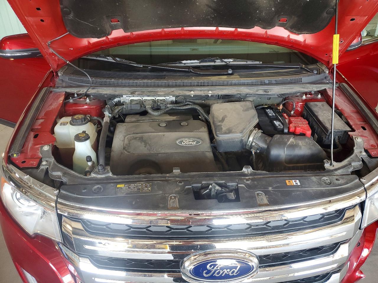 2014 Ford Edge Limited Red vin: 2FMDK3KC9EBB53773