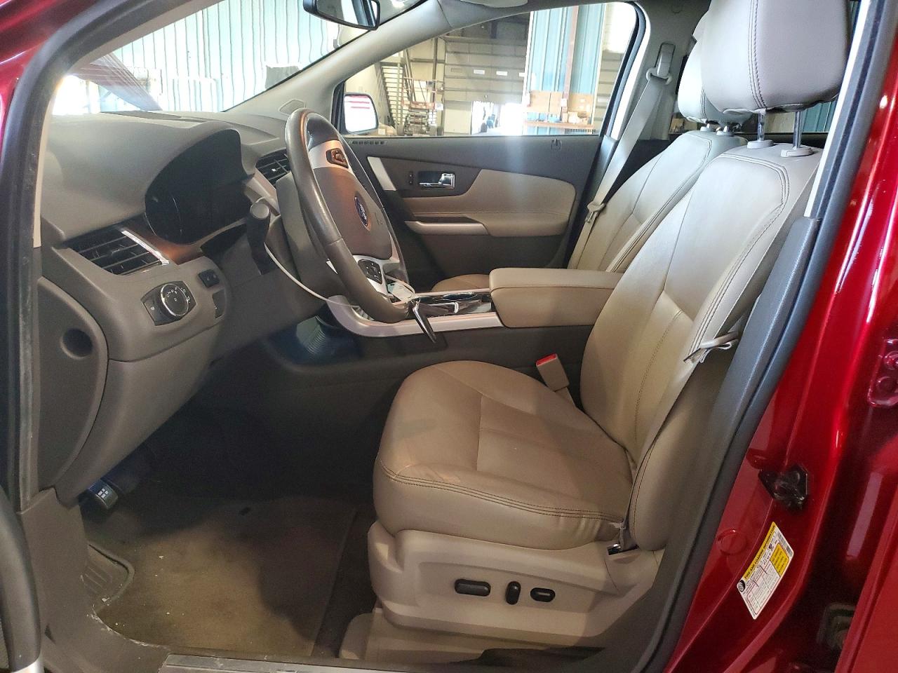 2014 Ford Edge Limited Red vin: 2FMDK3KC9EBB53773
