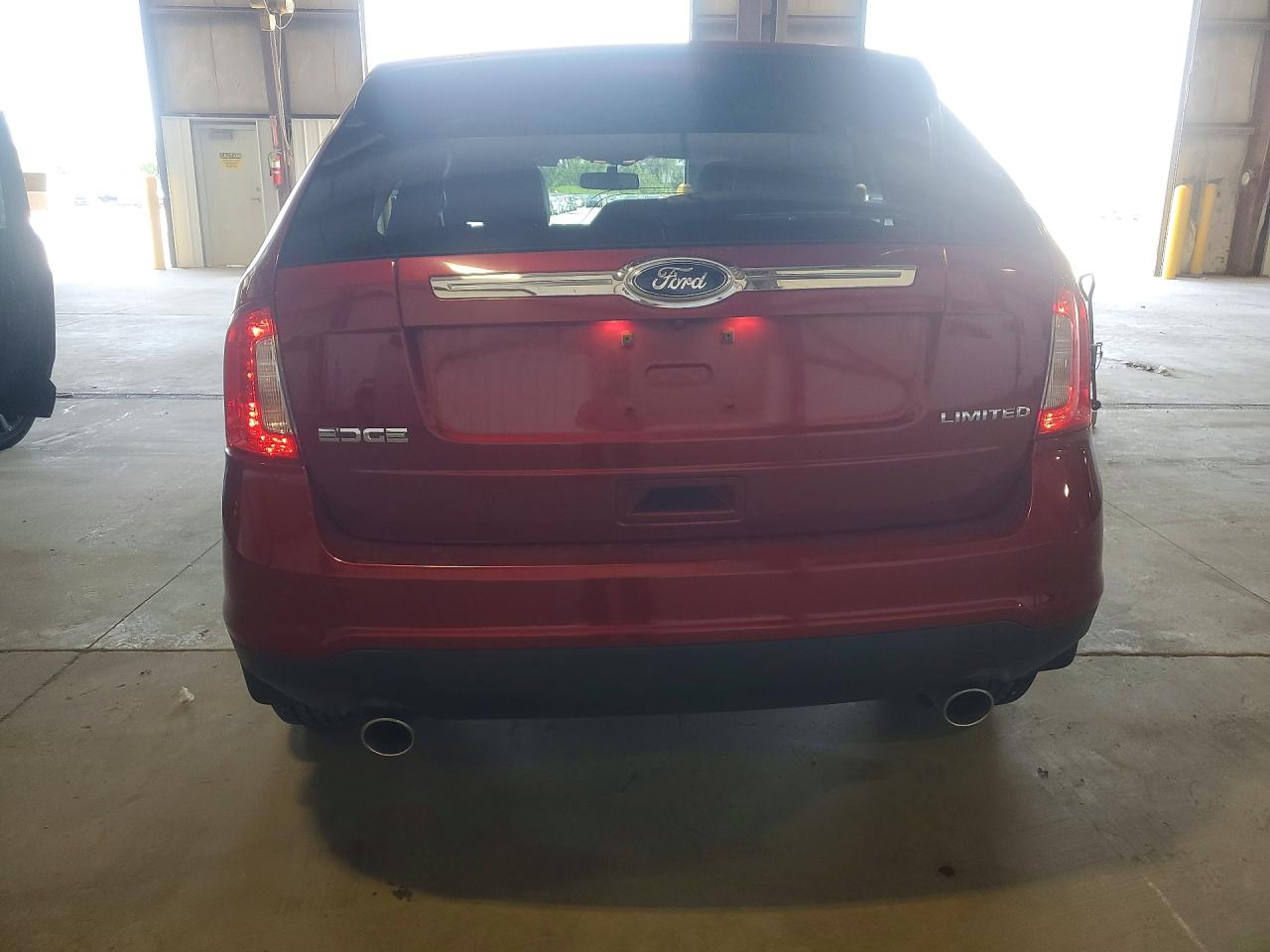 2014 Ford Edge Limited Red vin: 2FMDK3KC9EBB53773