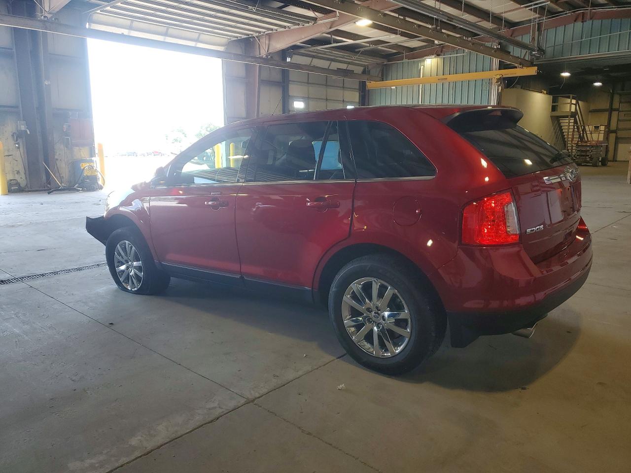 2014 Ford Edge Limited Red vin: 2FMDK3KC9EBB53773