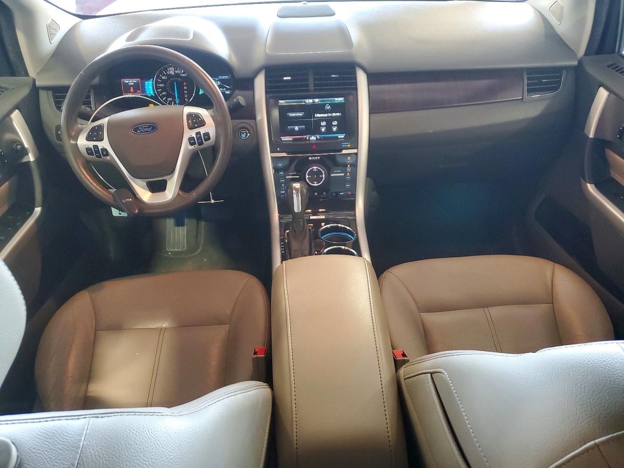 2014 Ford Edge Limited Red vin: 2FMDK3KC9EBB53773