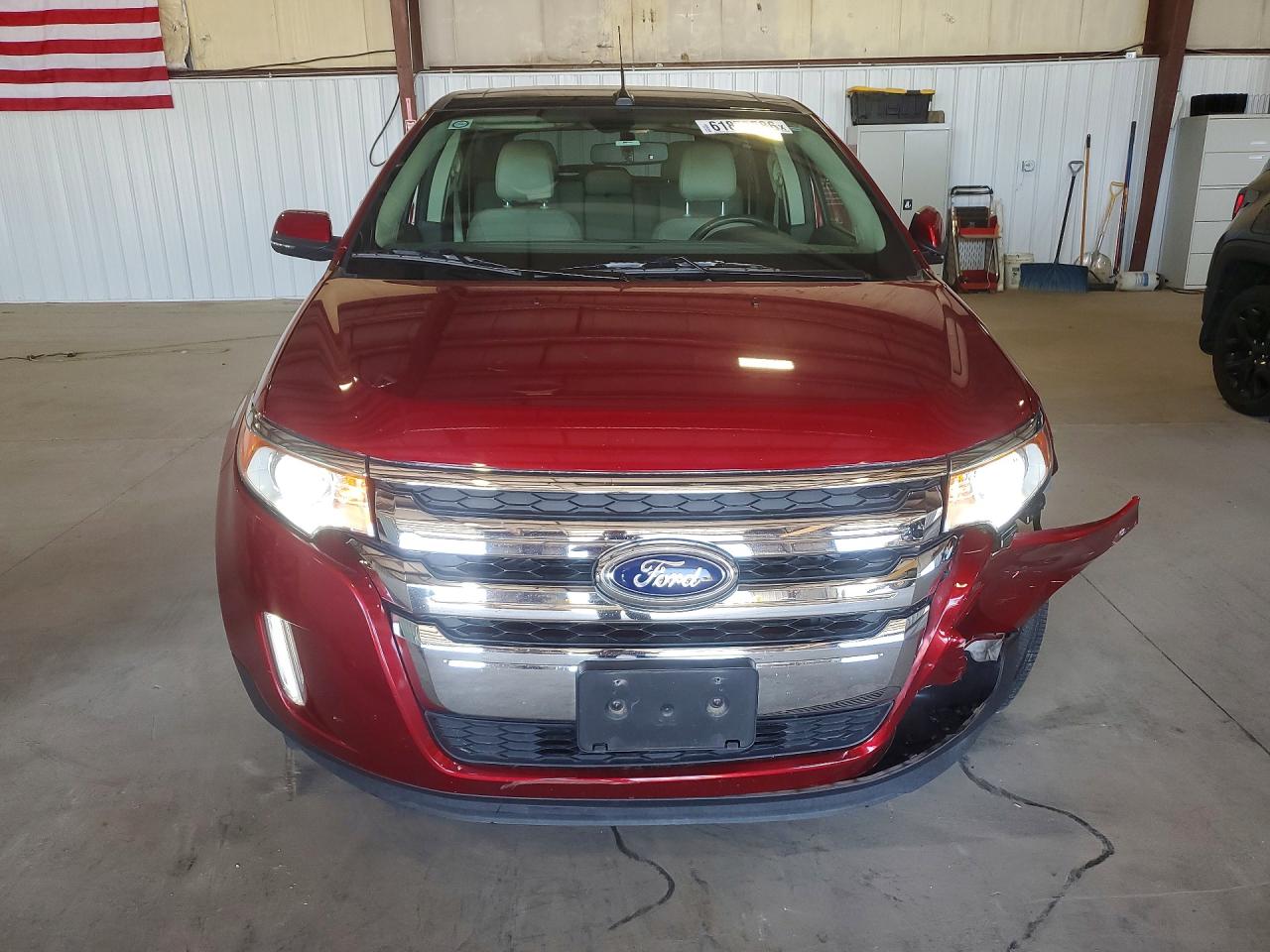2014 Ford Edge Limited Red vin: 2FMDK3KC9EBB53773