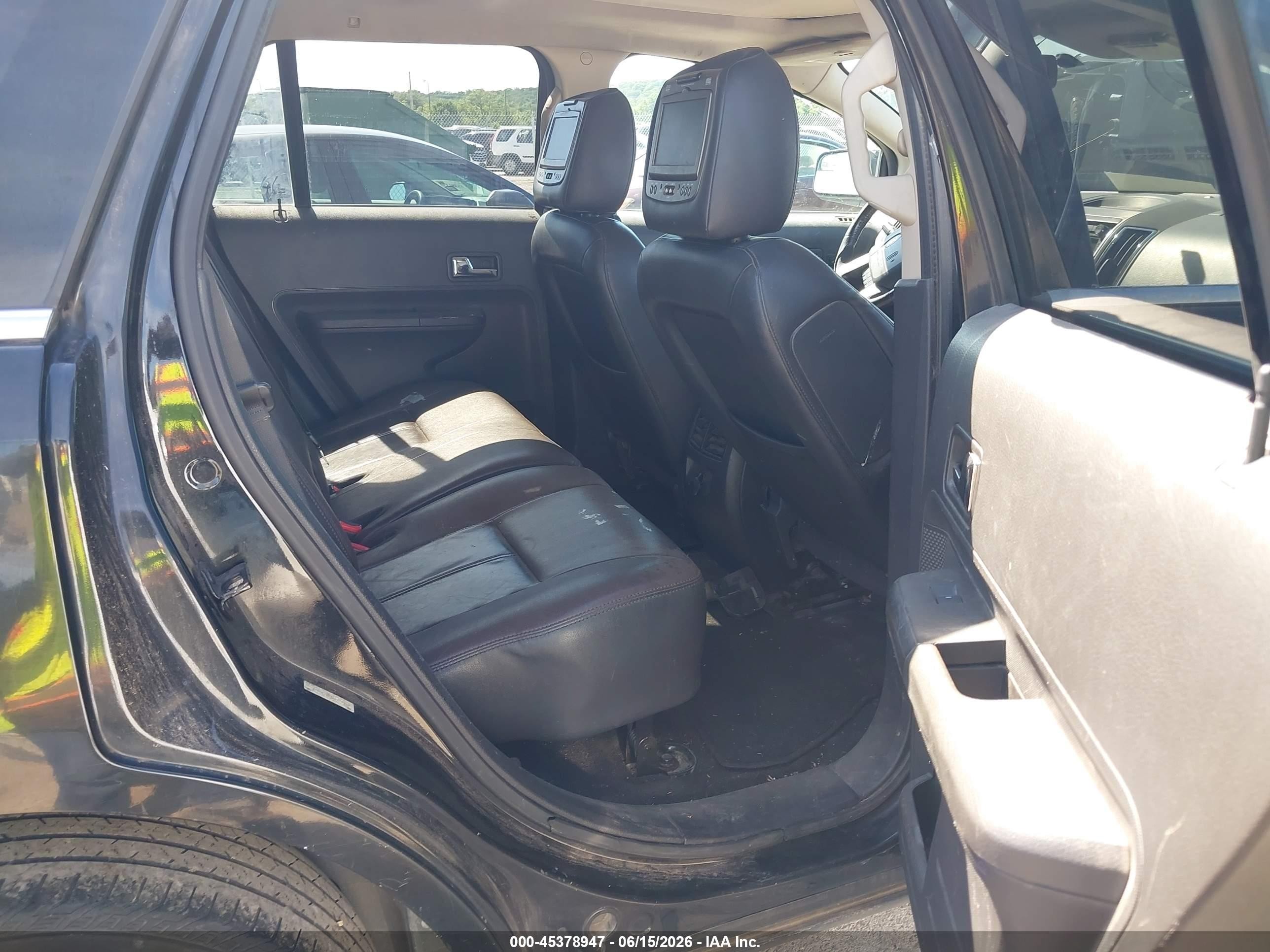 2010 Ford Edge Limited Black vin: 2FMDK3KCXABA12320