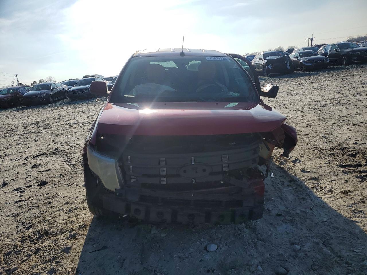 2010 Ford Edge Limited Red vin: 2FMDK3KCXABA44197