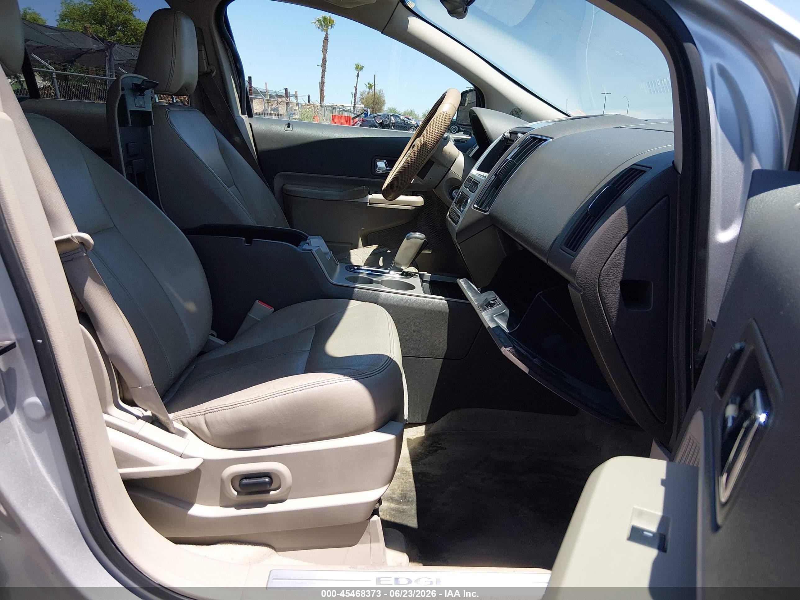2010 Ford Edge Limited Silver vin: 2FMDK3KCXABA88555