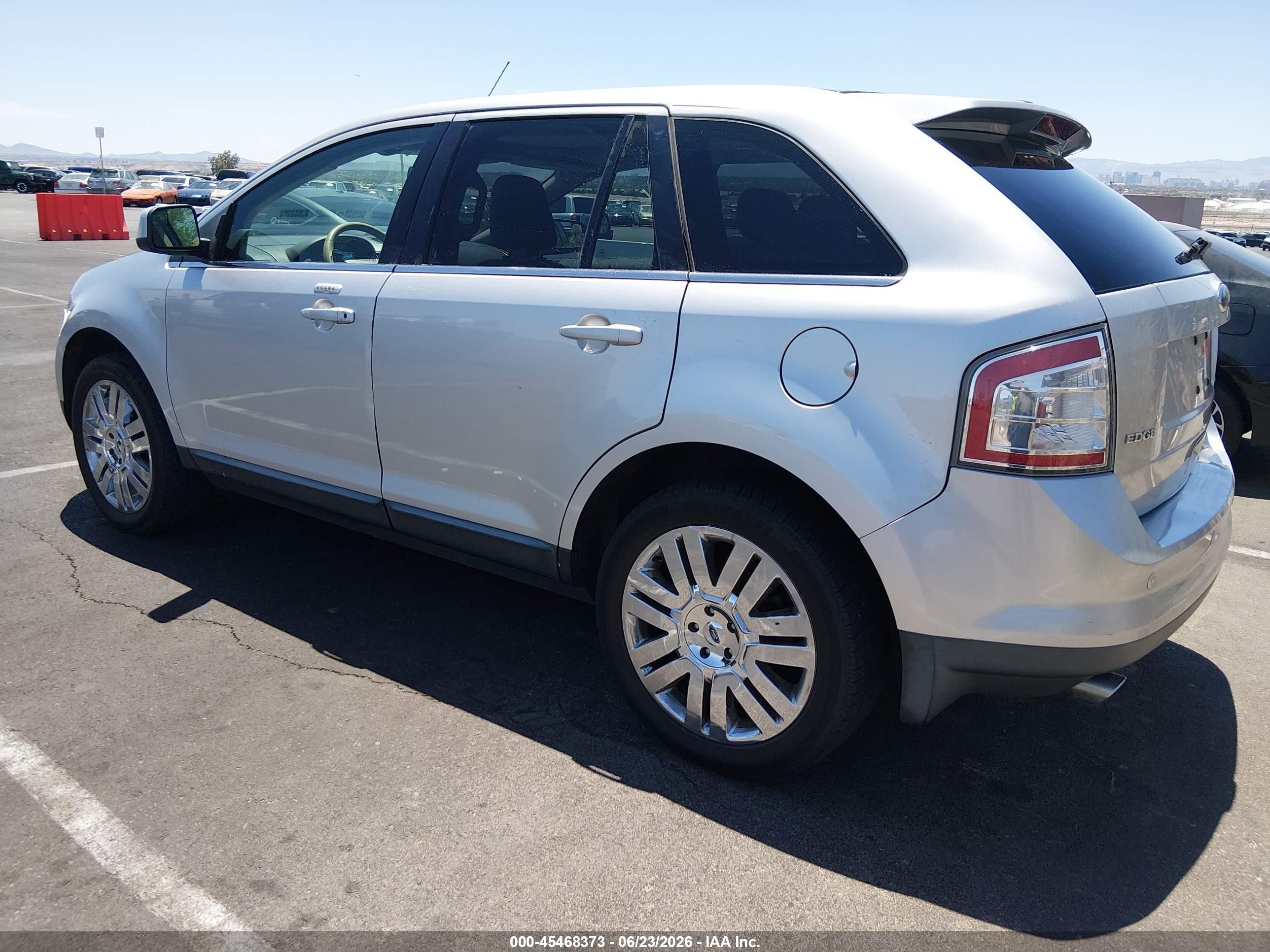 2010 Ford Edge Limited Silver vin: 2FMDK3KCXABA88555