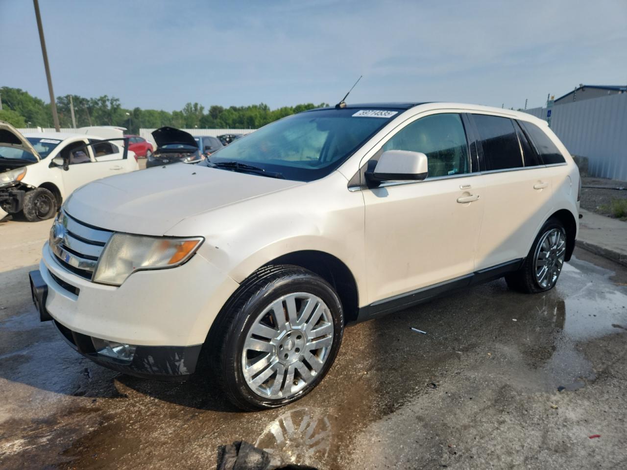 2010 Ford Edge Limited Белый vin: 2FMDK3KCXABB12126