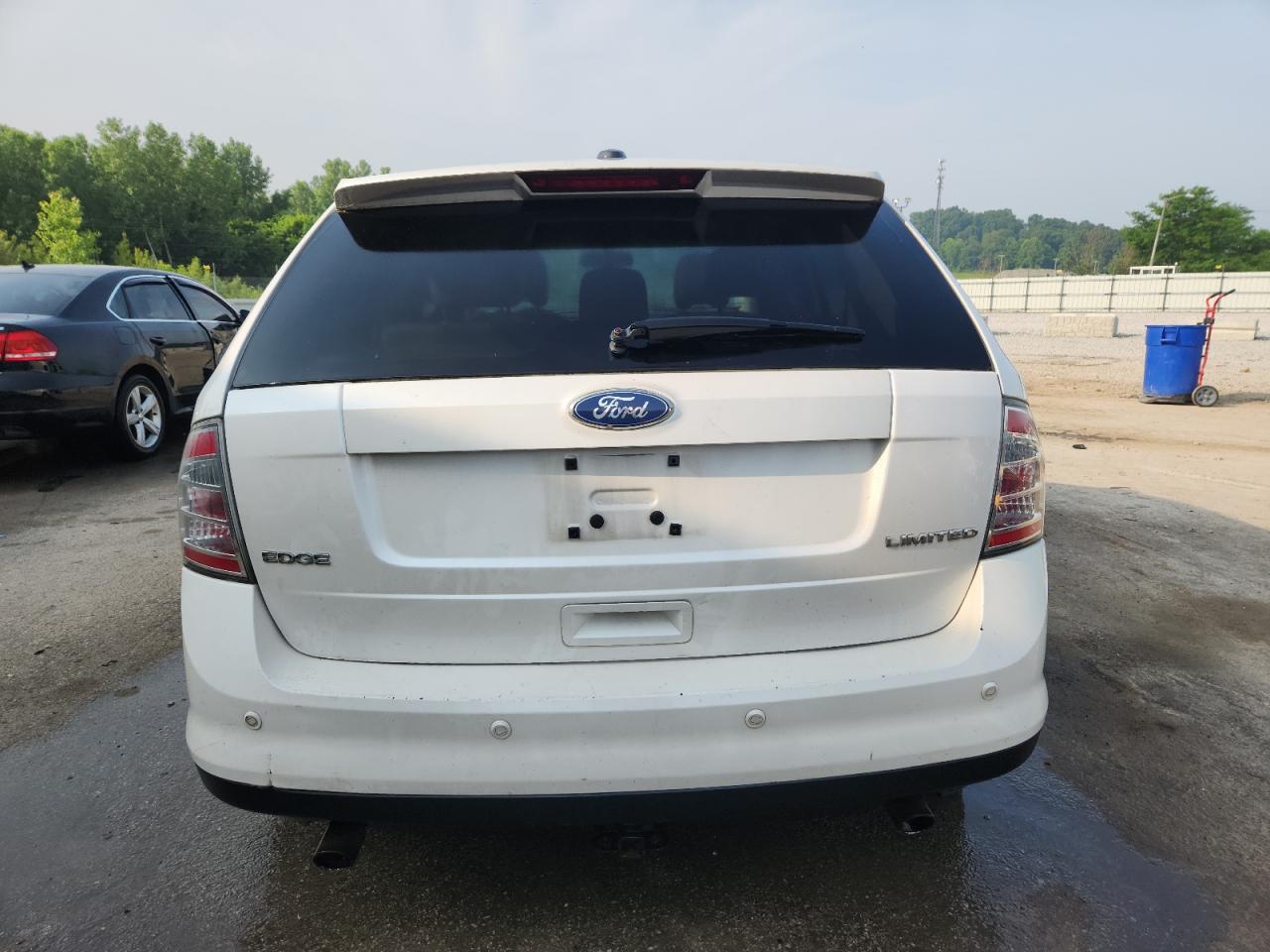 2010 Ford Edge Limited Белый vin: 2FMDK3KCXABB12126