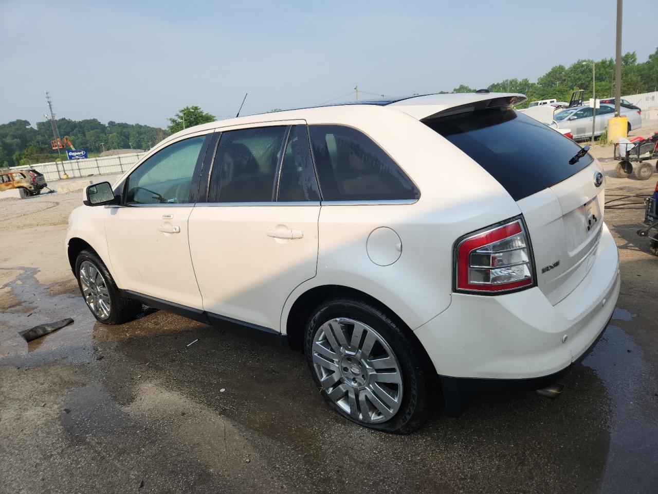 2010 Ford Edge Limited Белый vin: 2FMDK3KCXABB12126