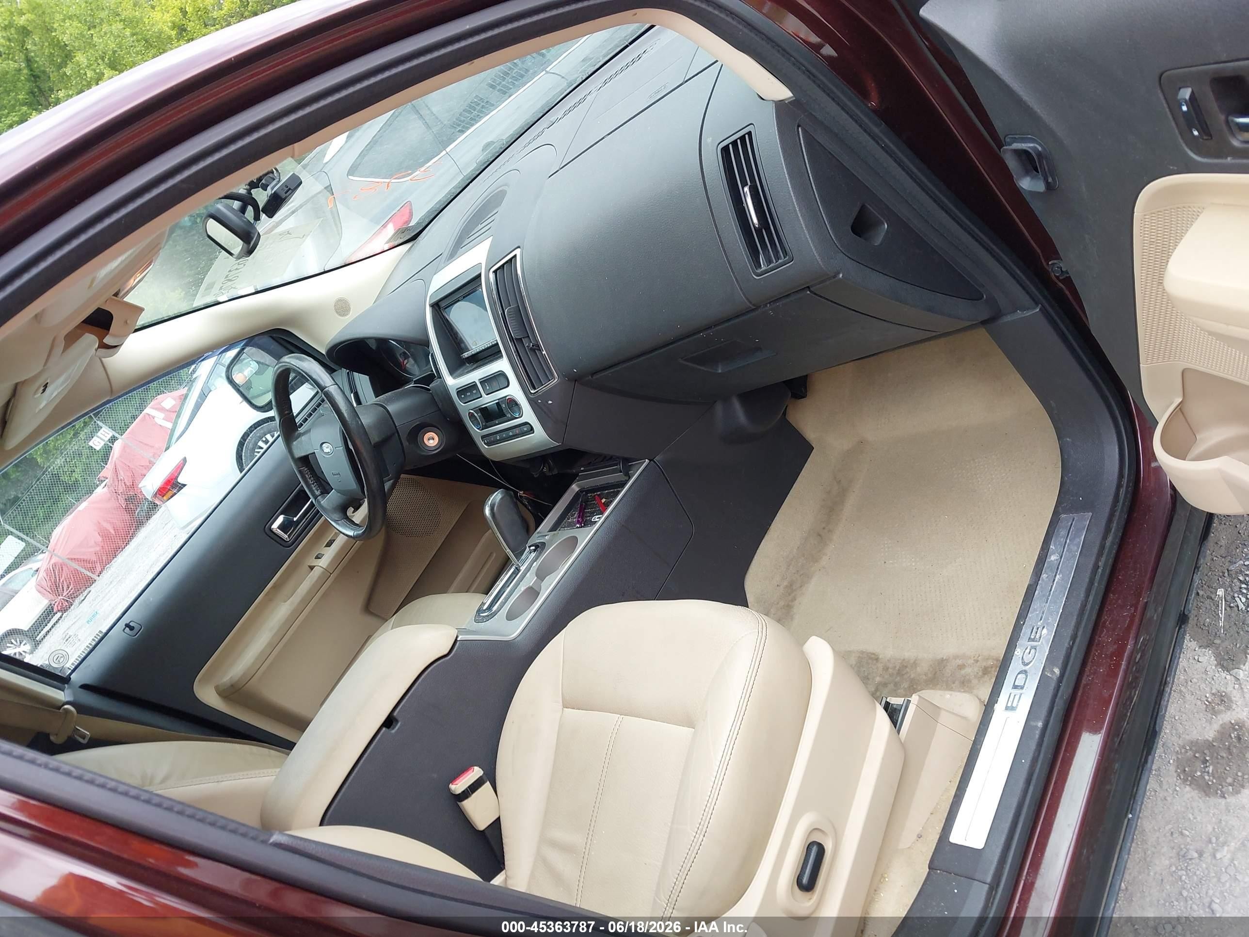 2010 Ford Edge Limited Brown vin: 2FMDK3KCXABB16077