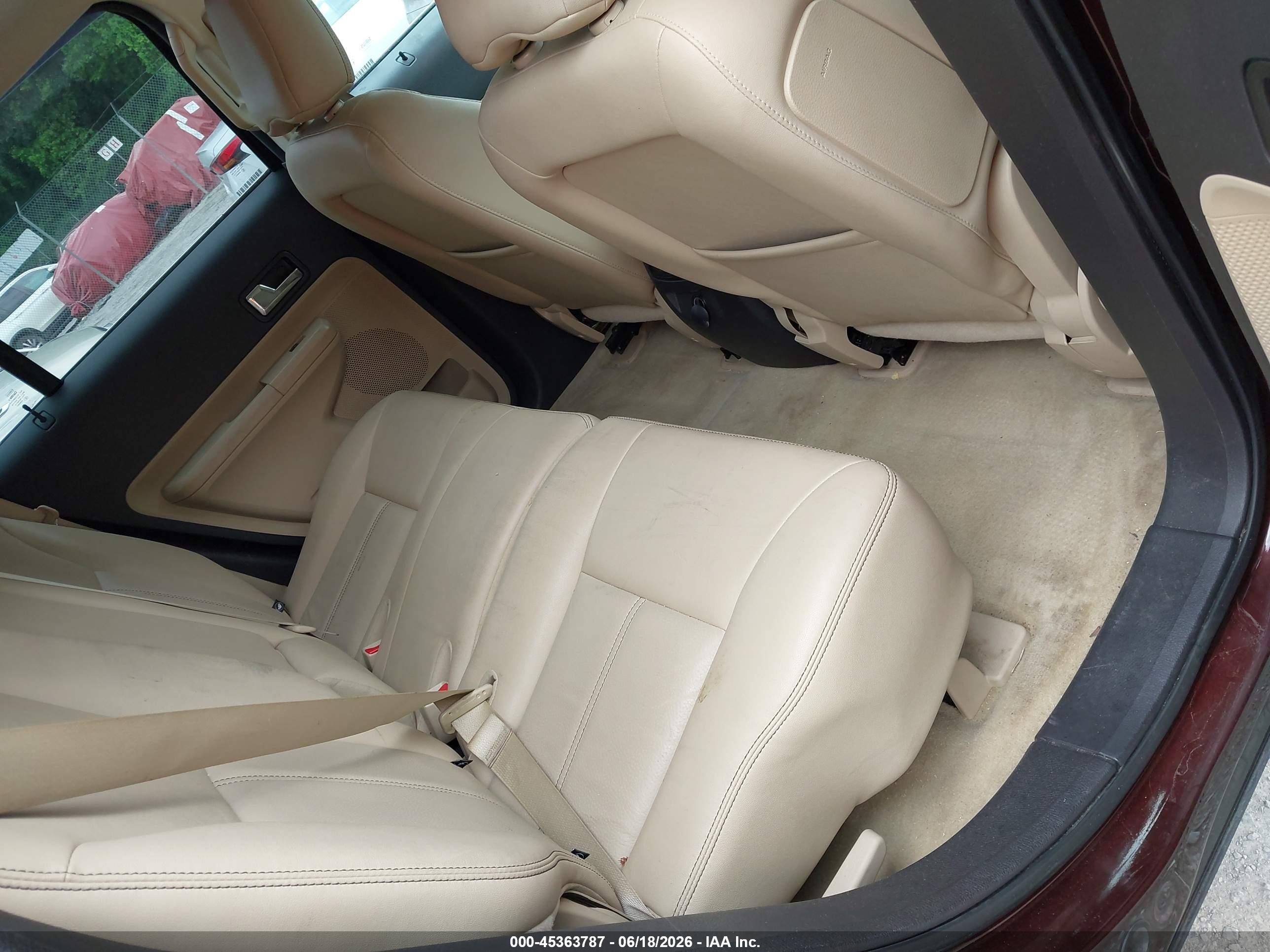 2010 Ford Edge Limited Brown vin: 2FMDK3KCXABB16077