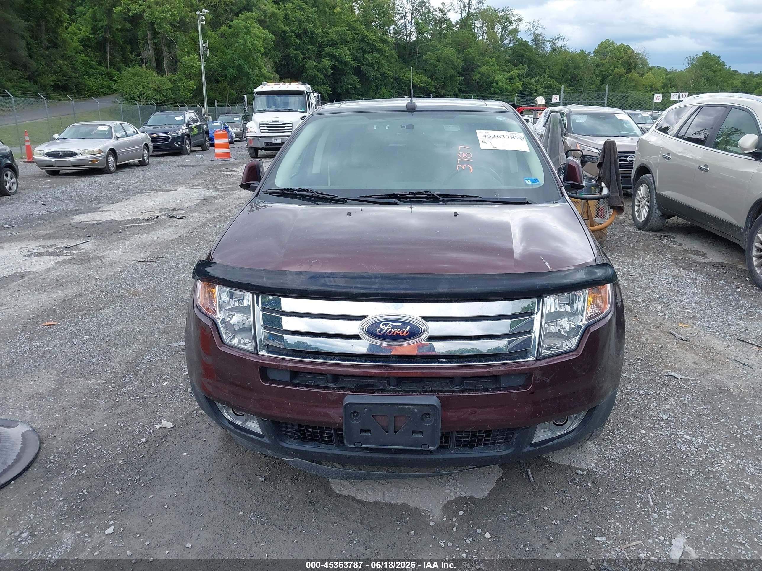 2010 Ford Edge Limited Brown vin: 2FMDK3KCXABB16077