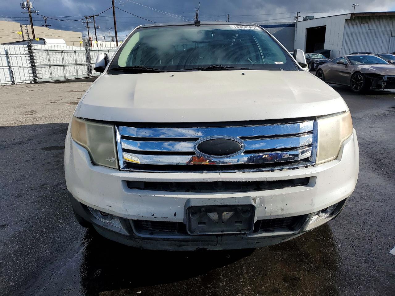 2010 Ford Edge Limited White vin: 2FMDK3KCXABB21134