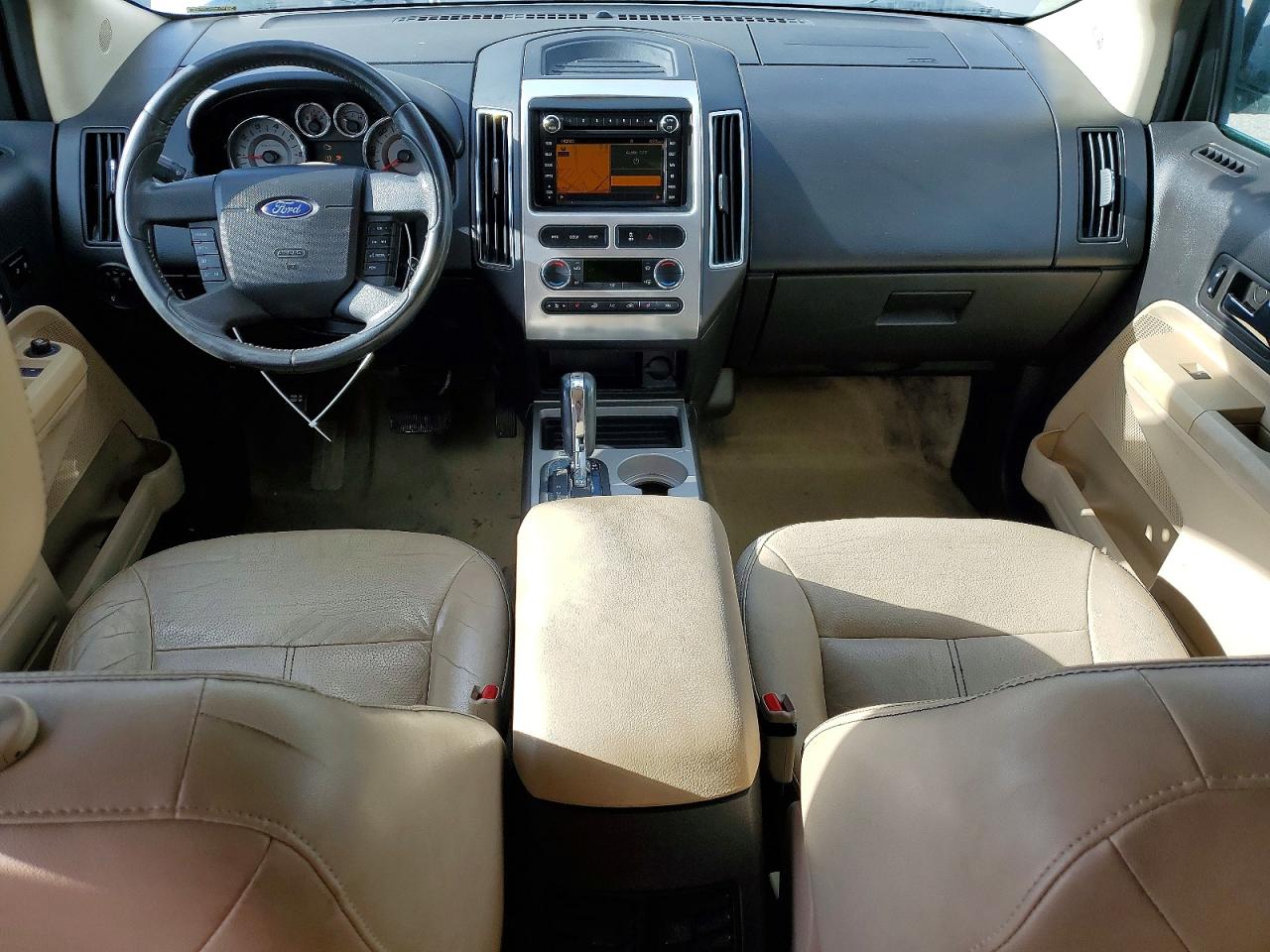 2010 Ford Edge Limited White vin: 2FMDK3KCXABB21134
