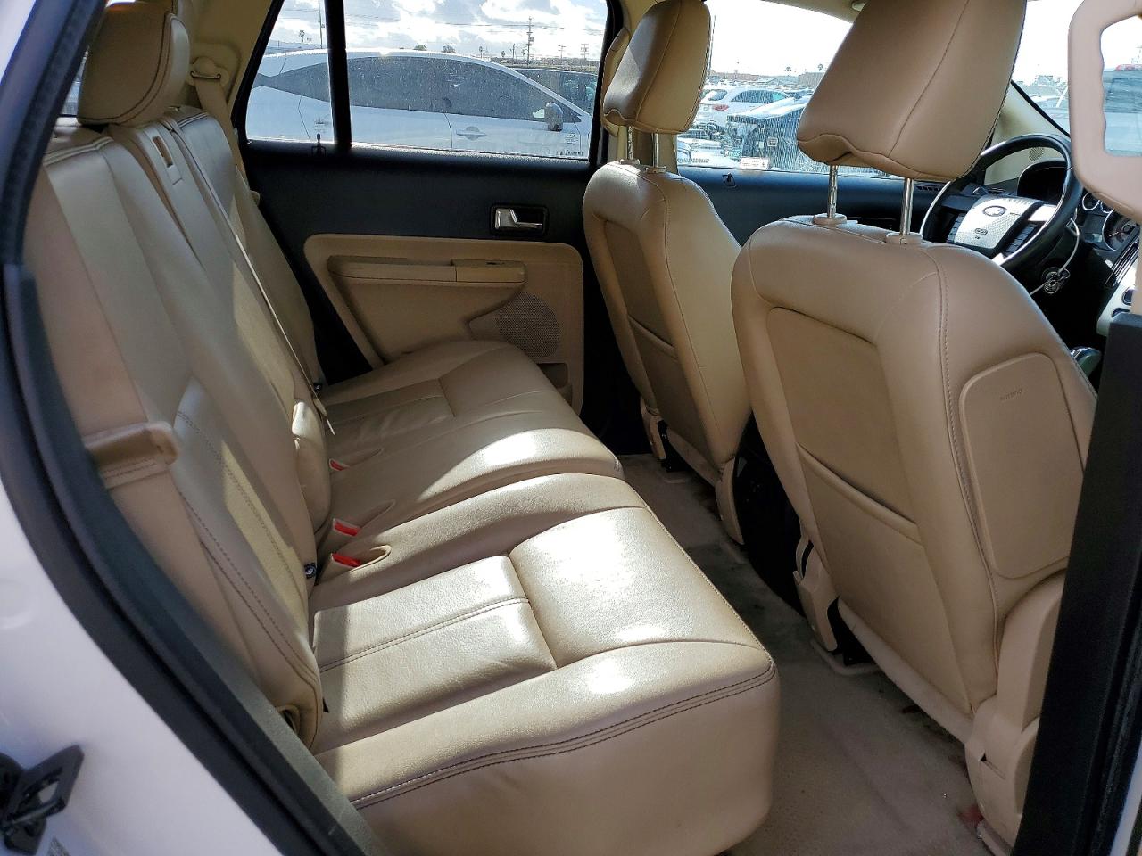 2010 Ford Edge Limited White vin: 2FMDK3KCXABB21134