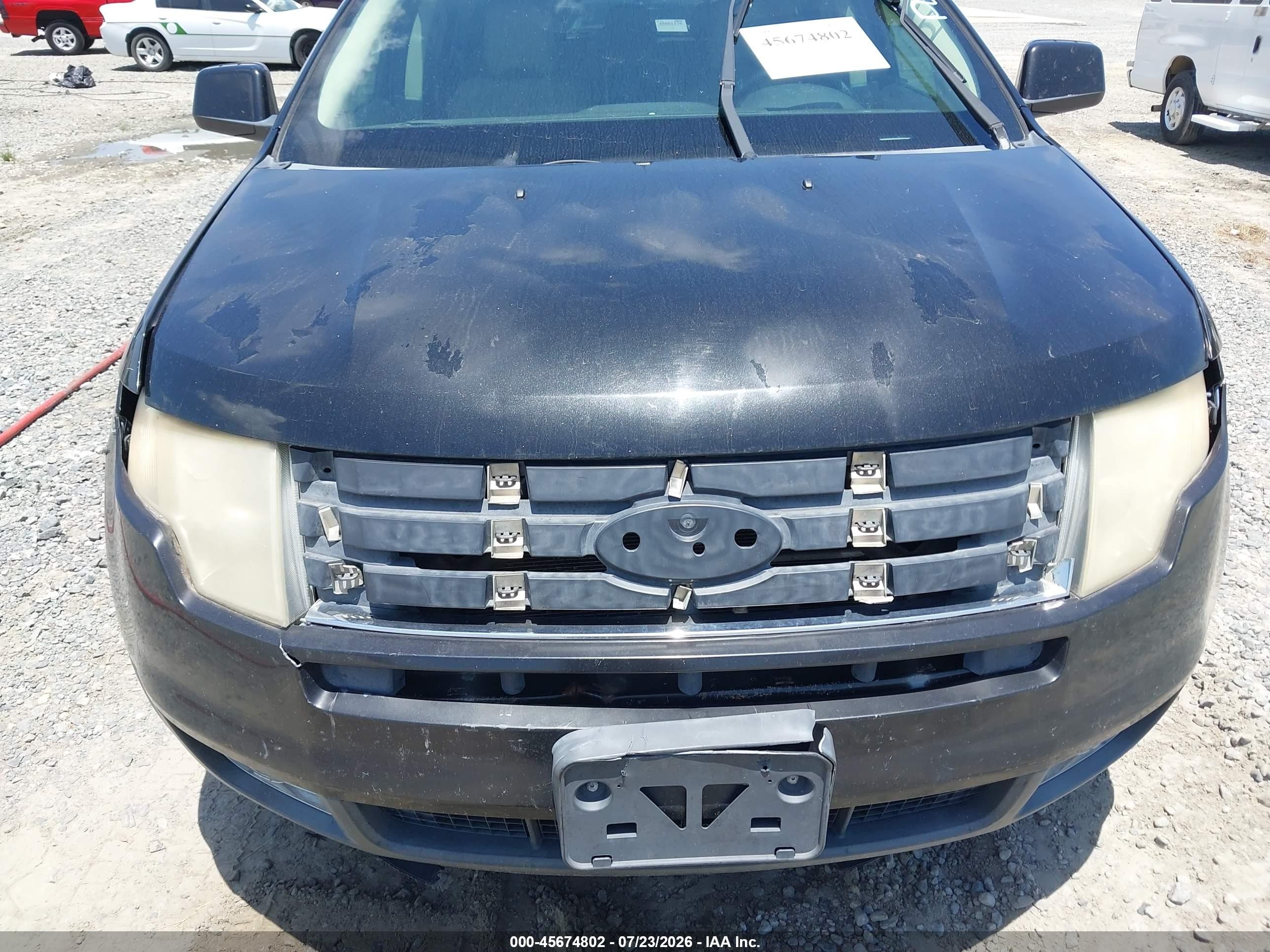 2010 Ford Edge Limited Black vin: 2FMDK3KCXABB56627