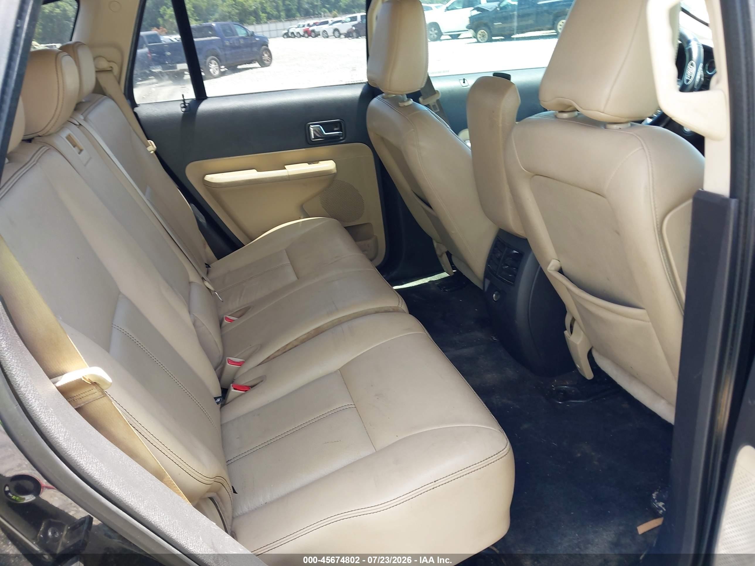 2010 Ford Edge Limited Black vin: 2FMDK3KCXABB56627