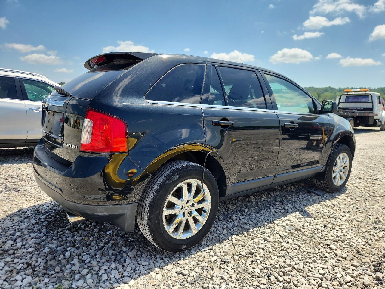 2011 Ford Edge Limited Black vin: 2FMDK3KCXBBA30740