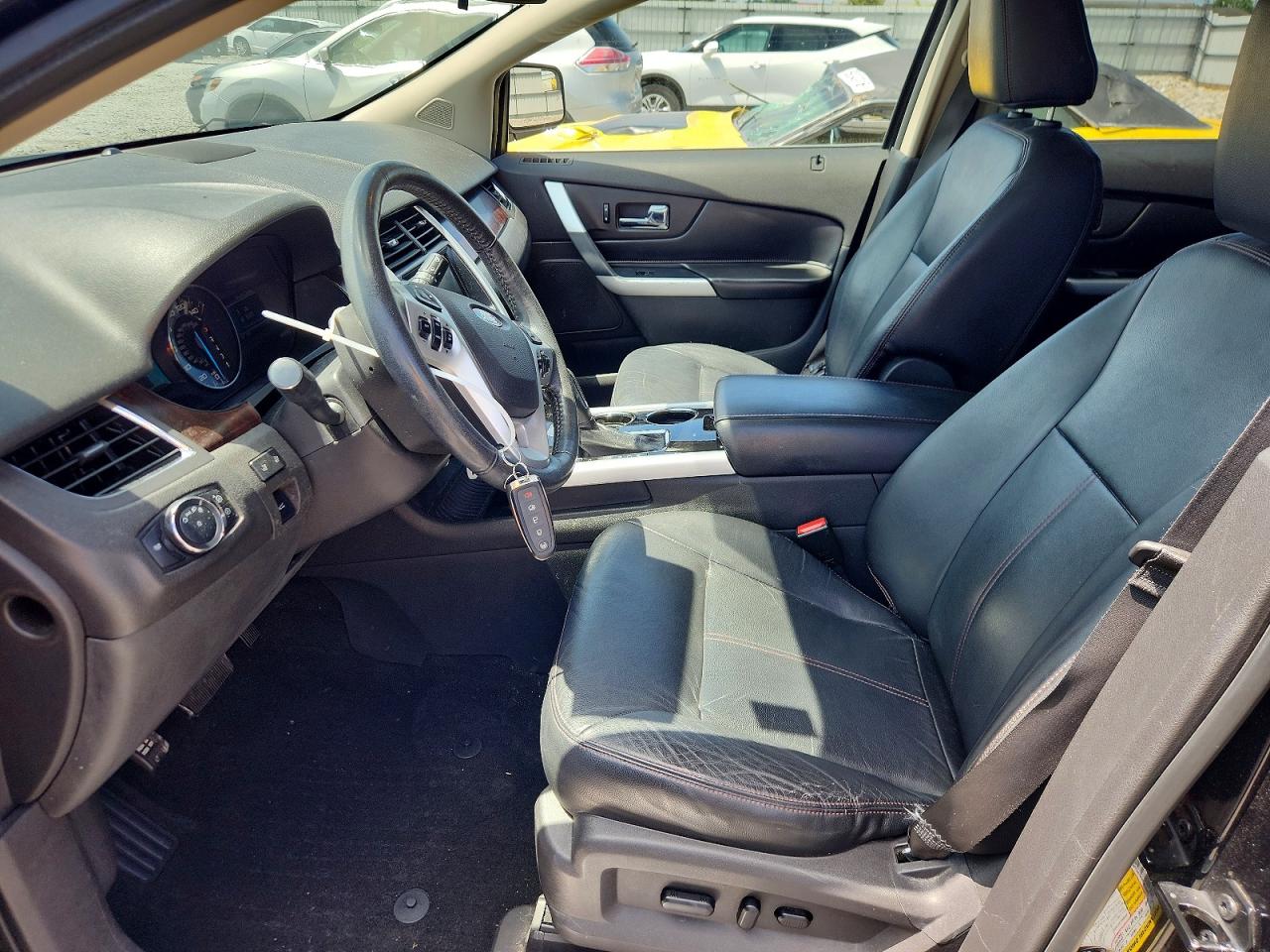 2011 Ford Edge Limited Black vin: 2FMDK3KCXBBA30740