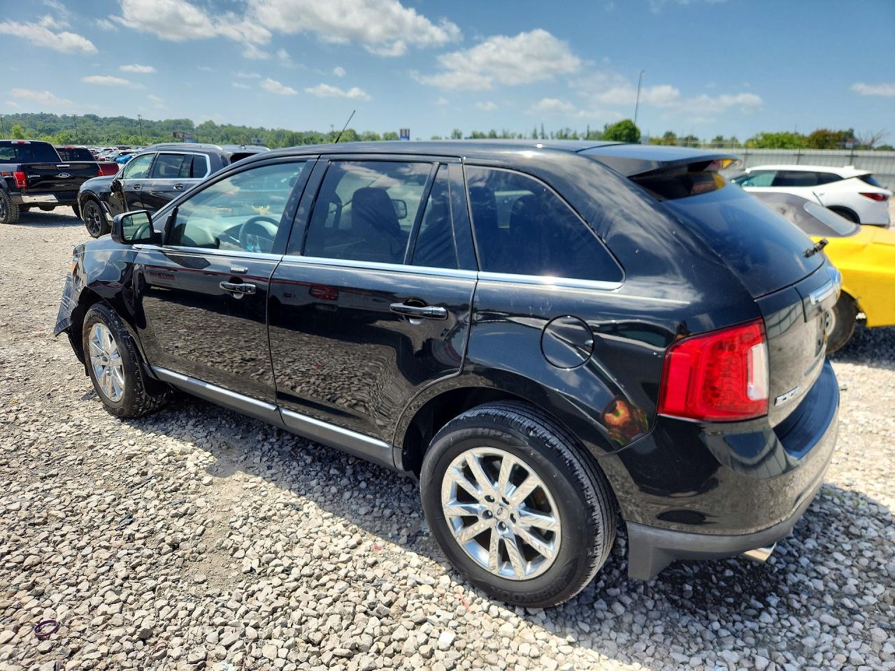 2011 Ford Edge Limited Black vin: 2FMDK3KCXBBA30740
