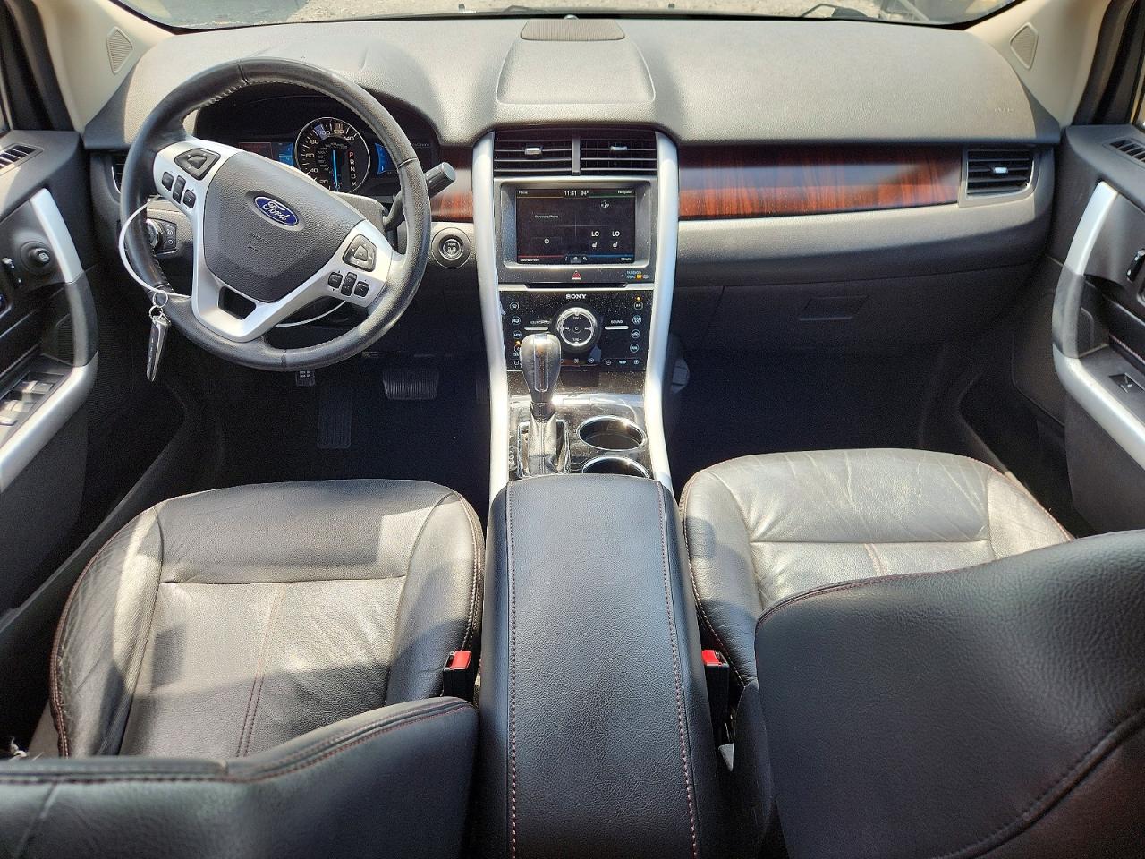 2011 Ford Edge Limited Black vin: 2FMDK3KCXBBA30740