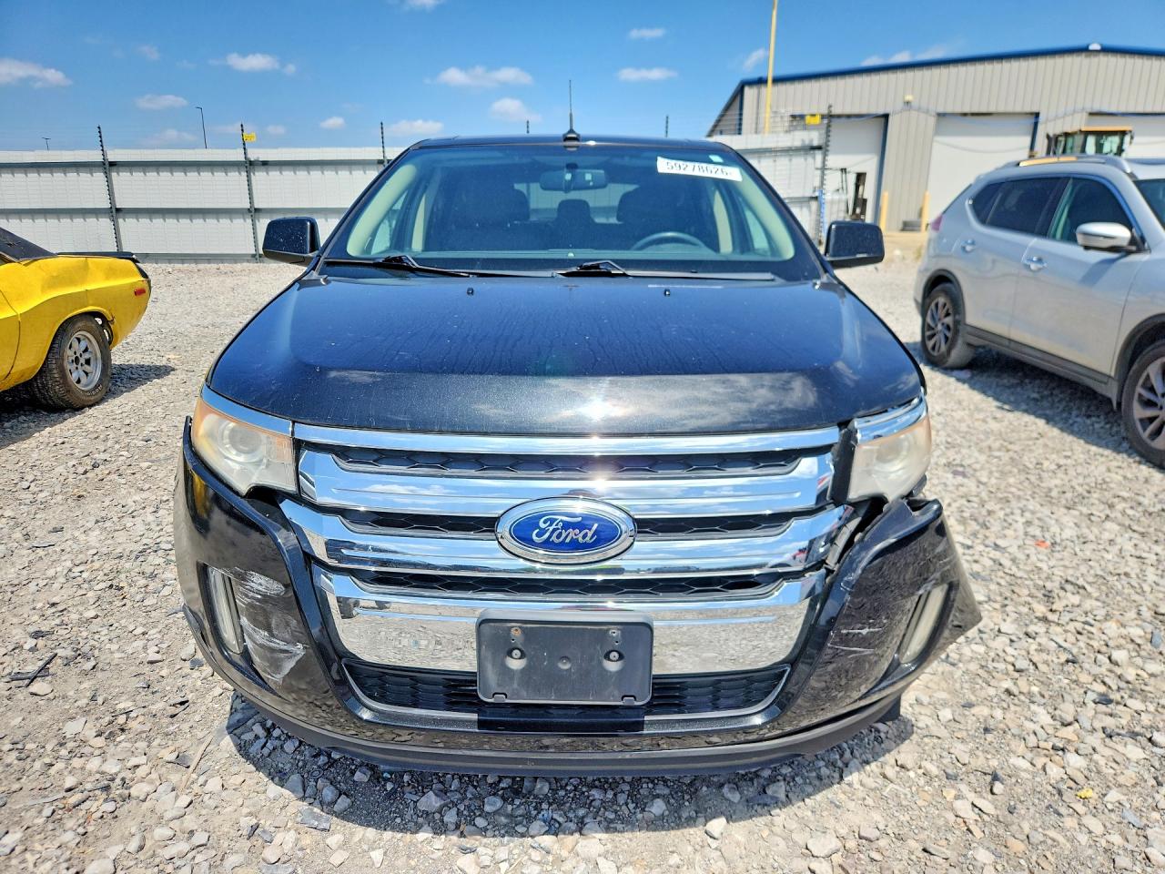 2011 Ford Edge Limited Black vin: 2FMDK3KCXBBA30740