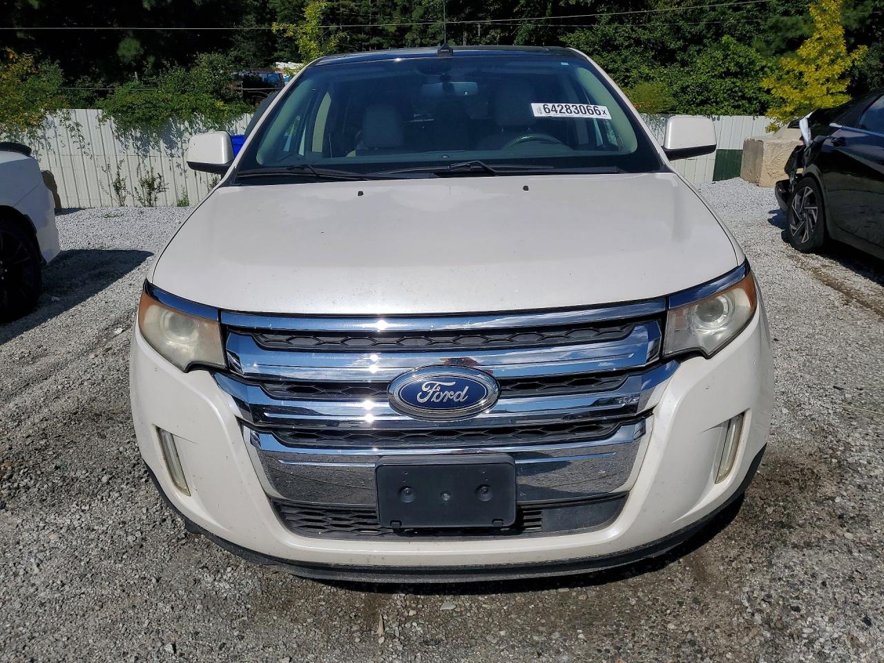 2011 Ford Edge Limited White vin: 2FMDK3KCXBBA39504