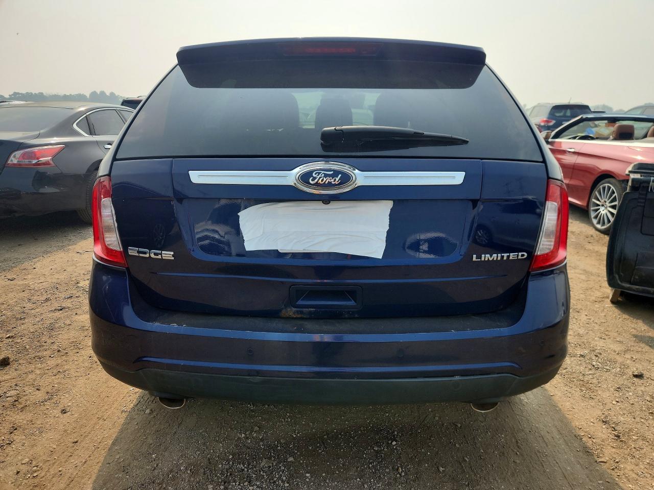 2011 Ford Edge Limited Blue vin: 2FMDK3KCXBBA41740