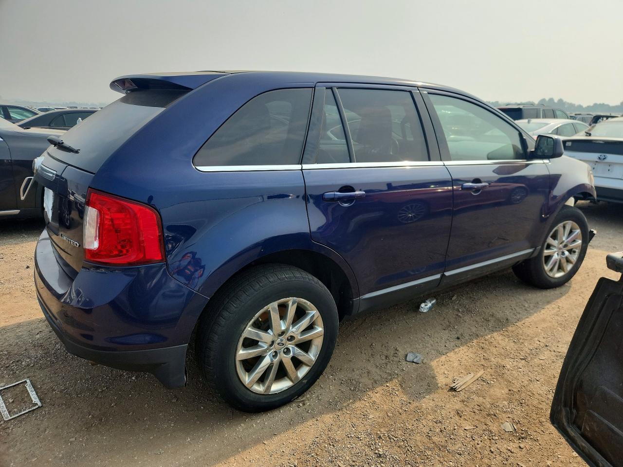 2011 Ford Edge Limited Blue vin: 2FMDK3KCXBBA41740
