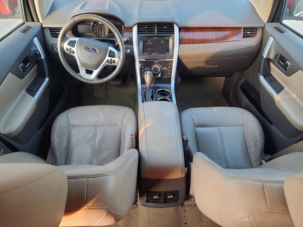 2011 Ford Edge Limited Red vin: 2FMDK3KCXBBA77198