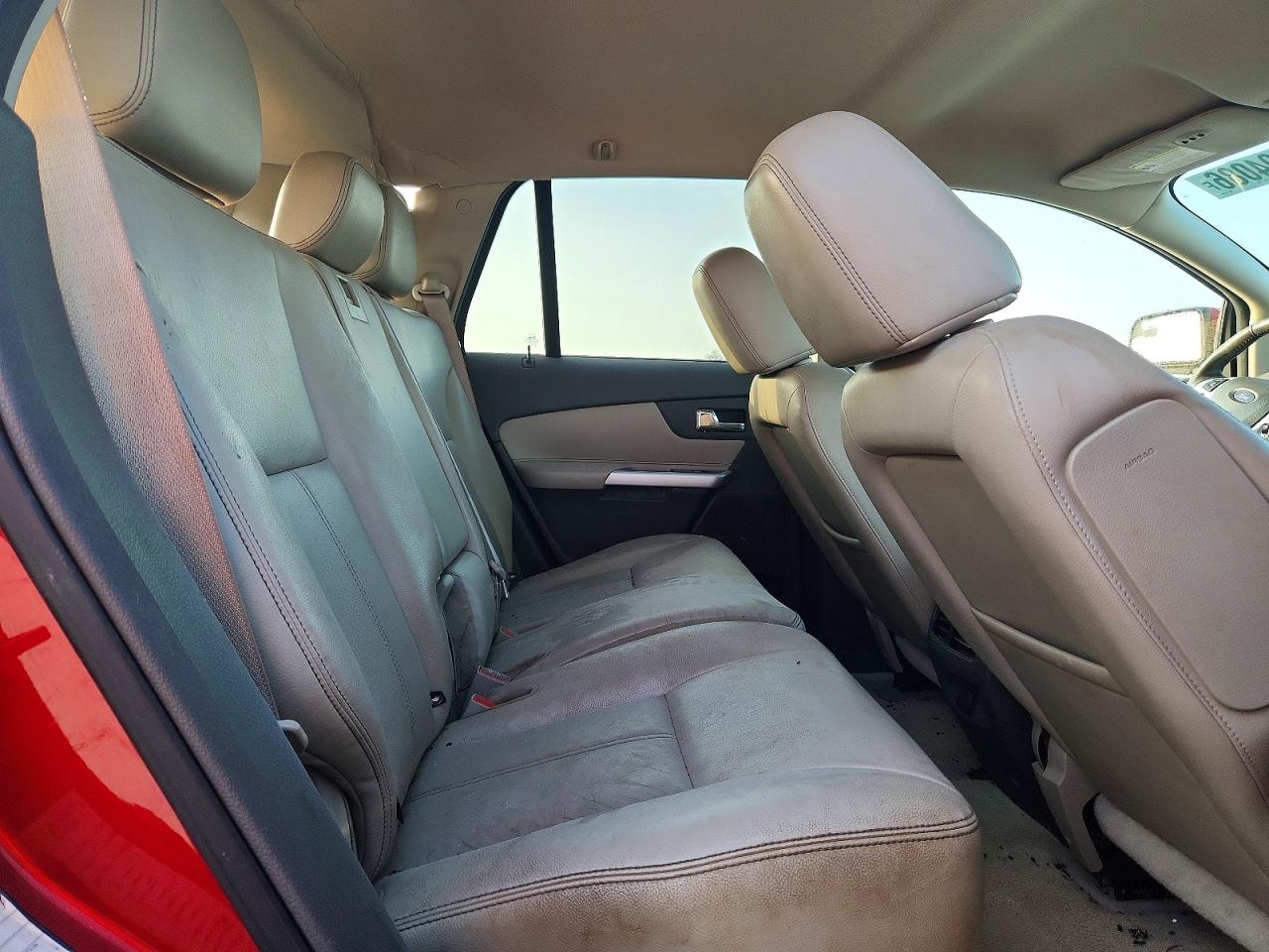 2011 Ford Edge Limited Red vin: 2FMDK3KCXBBA77198