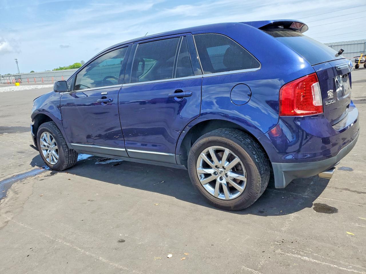 2011 Ford Edge Limited Синий vin: 2FMDK3KCXBBB15478