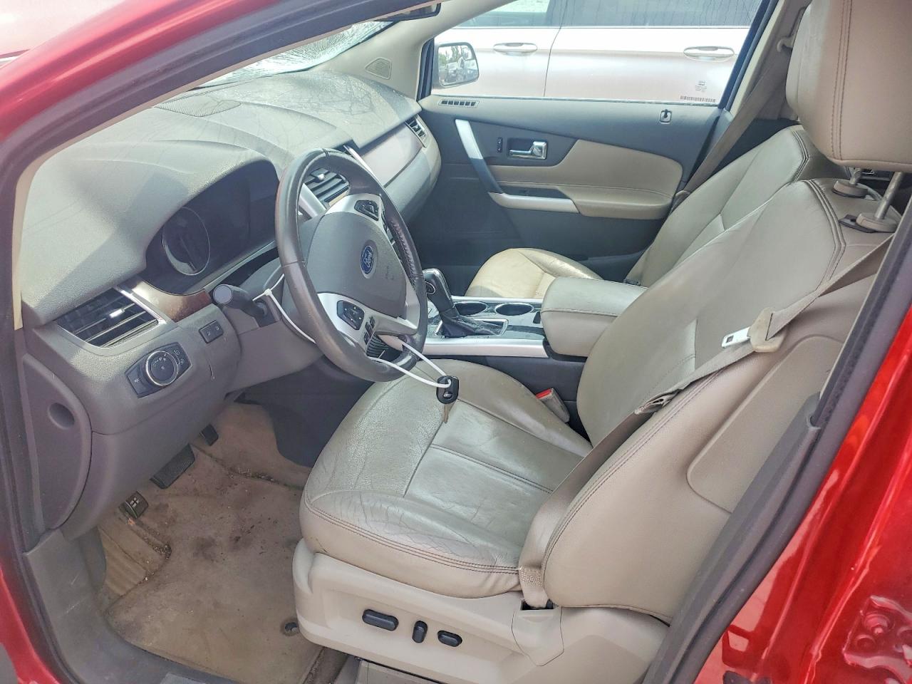 2011 Ford Edge Limited Red vin: 2FMDK3KCXBBB22124