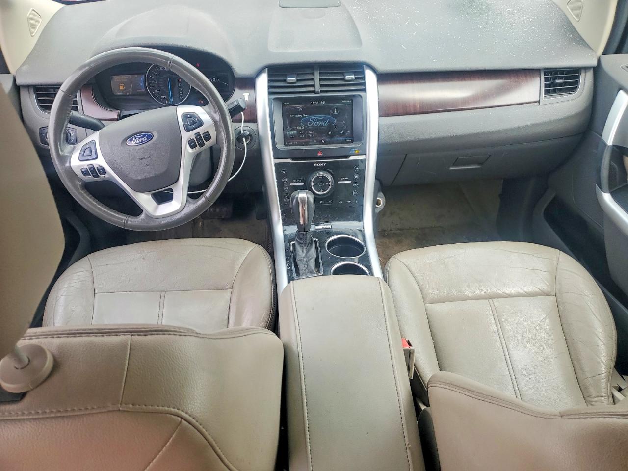 2011 Ford Edge Limited Red vin: 2FMDK3KCXBBB22124