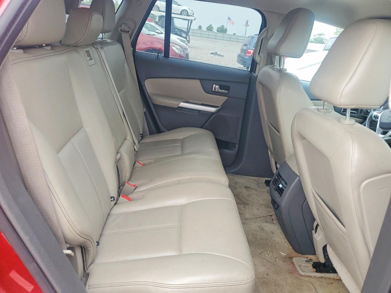 2011 Ford Edge Limited Red vin: 2FMDK3KCXBBB22124