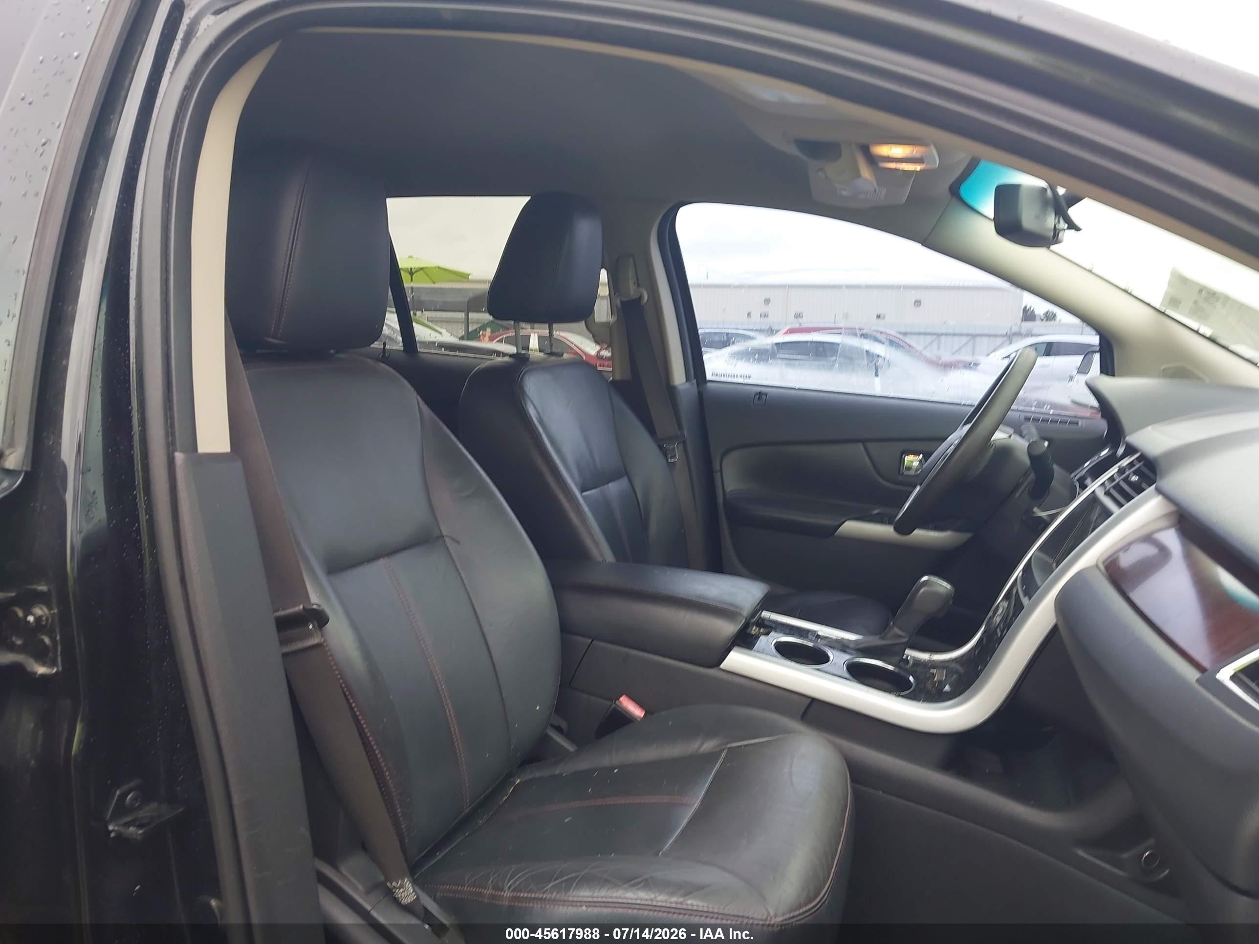 2011 Ford Edge Limited Black vin: 2FMDK3KCXBBB24133