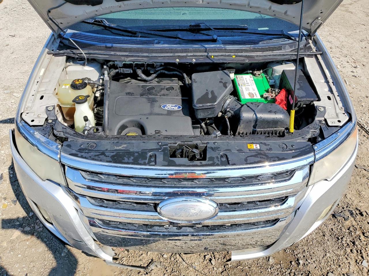 2011 Ford Edge Limited Silver vin: 2FMDK3KCXBBB35651